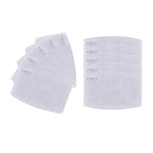 10 Pack Activated Carbon Filter for Face Masks | MA Clothing Company
